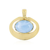 Colgante en plata con Larimar