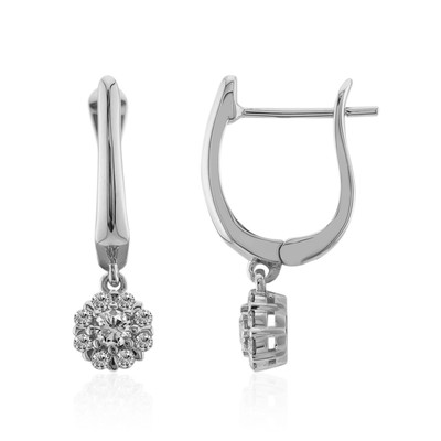 Pendientes en oro con Diamante SI1 (G) (Annette)