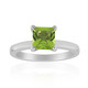 Anillo en plata con Peridoto de Birmania