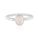 Anillo en plata con Cuarzo rosa (MONOSONO COLLECTION)