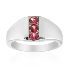 Anillo en plata con Turmalina rosa