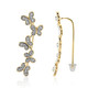 Pendientes en oro con Diamante SI1 (G) (Annette)