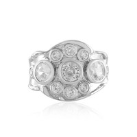 Anillo en plata con Zircón (de Melo)