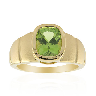 Anillo en oro con Peridoto de Wagogo