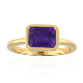 Anillo en oro con Amatista (Adela Gold)