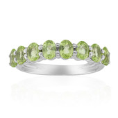 Anillo en plata con Peridoto