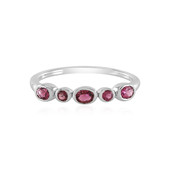 Anillo en plata con Turmalina rosa