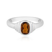 Anillo en oro con Turmalina naranja