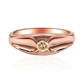 Anillo en oro con Diamante rosa de Francia de Argyle SI1 (Annette)