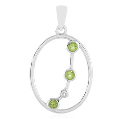 Colgante en plata con Peridoto