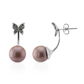 Pendientes en plata con Perla Ming (Annette classic)