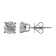 Pendientes en oro con Diamante I1 (H)  (CIRARI)