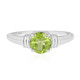 Anillo en plata con Peridoto