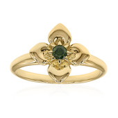 Anillo en oro con Diamante verde VS1 (Annette)