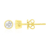 Pendientes en oro con Diamante SI1 (G) (Annette)