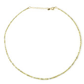 Collar en plata con Diamante amarillo