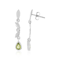 Pendientes en plata con Peridoto