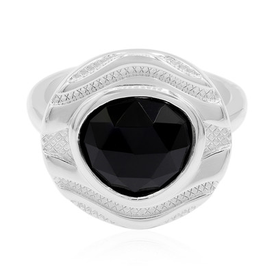 Anillo en plata con Ónix negro (MONOSONO COLLECTION)