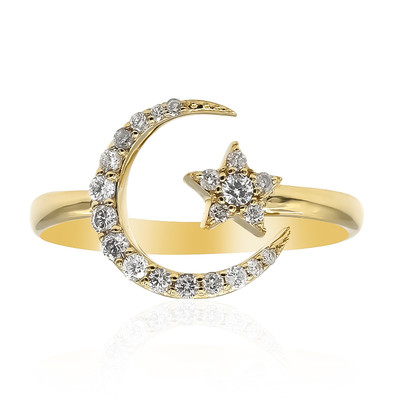 Anillo en oro con Diamante I1 (H)  (CIRARI)