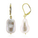 Pendientes en plata con Perla blanca Freshwater (TPC)