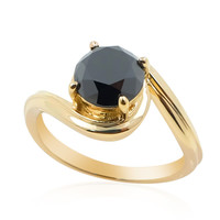 Anillo en oro con Diamante negro (de Melo)