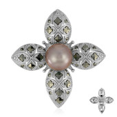 Broche en plata con Perla Ming (Annette classic)