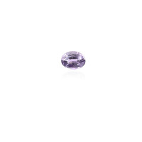 Piedra preciosa con Zafiro de Ceilán púrpura no calentado 0,152 ct