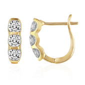 Pendientes en oro con Diamante SI1 (G) (Annette)