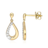 Pendientes en oro con Diamante PK (H)