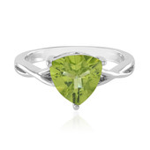 Anillo en plata con Peridoto