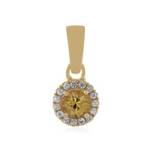 Colgante en oro con Zircón amarillo (Adela Gold)