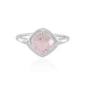 Anillo en plata con Cuarzo rosa