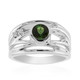 Anillo en plata con Turmalina verde (Pallanova)