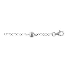 Alargador de cadena en plata 6 cm - 1,6 g