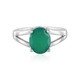 Anillo en plata con Ónix verde