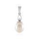 Colgante en plata con Perla beige Freshwater