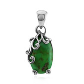 Colgante en plata con Turquesa verde Mohave Kingman (Art of Nature)