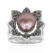 Anillo en plata con Perla Ming (Annette classic)