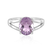 Anillo en plata con Amatista Rosa de Francia