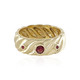 Anillo en oro con Espinela roja noble (Adela Gold)