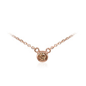 Collar en oro con Diamante rosa de Francia de Argyle VS1 (Annette)