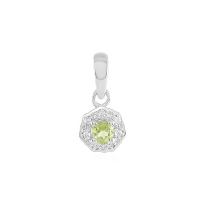 Colgante en plata con Peridoto