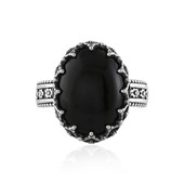 Anillo en plata con Ónix negro