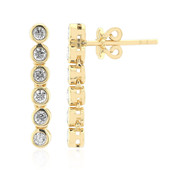 Pendientes en oro con Diamante SI1 (G) (Annette)