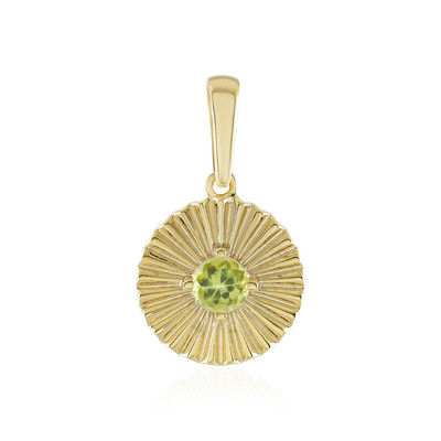 Colgante en plata con Peridoto