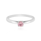 Anillo en plata con Turmalina rosa de Nigeria