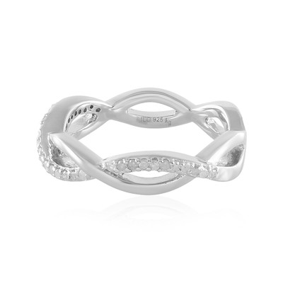 Anillo en plata con Diamante I3 (H)