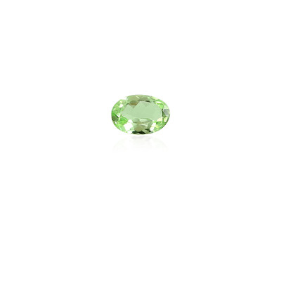 Piedra preciosa con Granate verde menta de Merelani 0,618 ct
