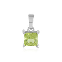 Colgante en plata con Peridoto