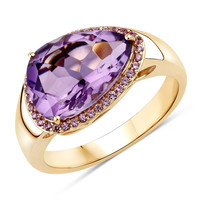 Anillo en oro con Amatista Rosa de Francia (SUHANA)